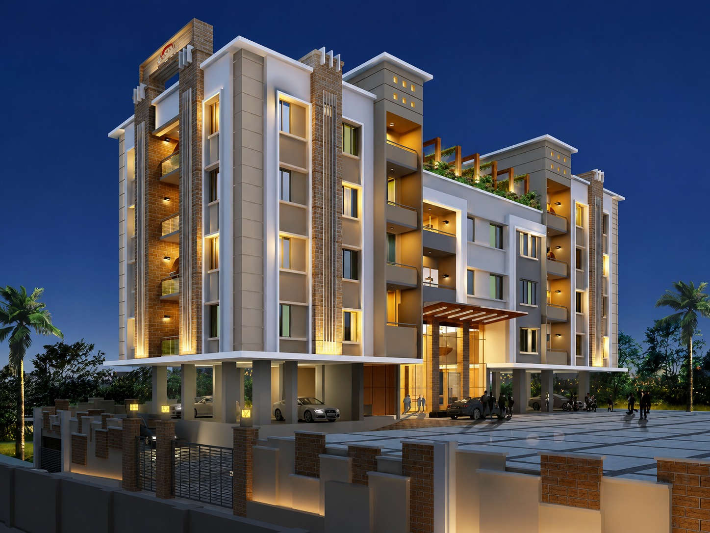 Krishna Hill residential apartments